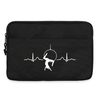 Aerialist Heartbeat Aerial Ring Lyra Luftring - Laptoptasche 13" - Schwarz - Vorne