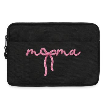 Mama Schleife  - Laptoptasche 13" - Schwarz - Vorne