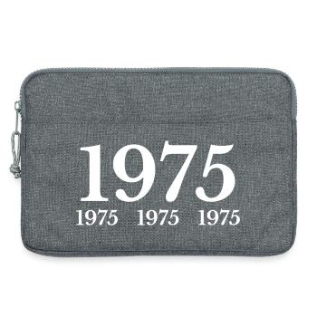 1975 - Laptop bag 13" - heather grey - Front