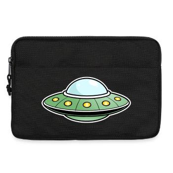 UFO Green - Laptop bag 13" - black - Front
