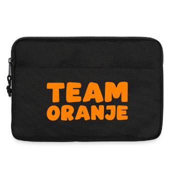 Team Oranje - Nederland - Netherlands Niederlande - Laptoptasche 13" - Schwarz - Vorne