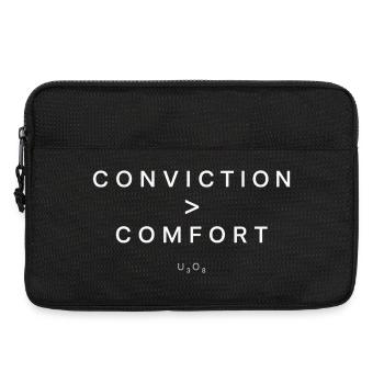 Uranium Investor Conviction Over Comfort Shirt - Laptop bag 13" - black - Front