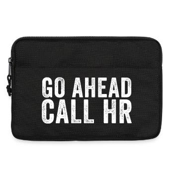 Go ahead, call the HR department! Sarkas - Laptop bag 13" - black - Front