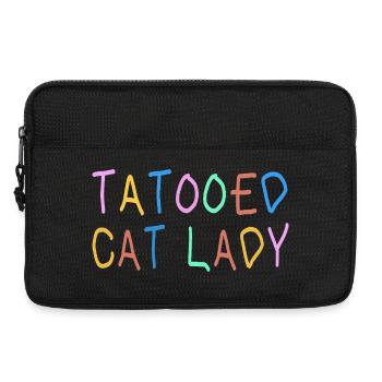 La Chatte Tatouée - Sacoche pour ordinateur portable 13 pouces - noir - Devant