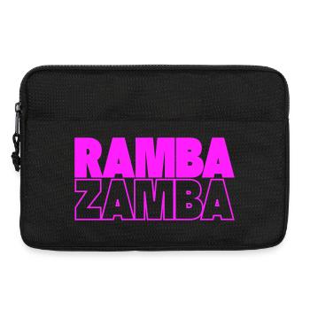 Typographie néon de Ramba Zamba - Sacoche pour ordinateur portable 13 pouces - noir - Devant