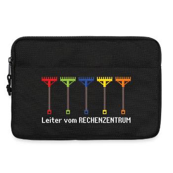 keine Zeit das Rechenzentrum ruft Gartenoutfit - Laptoptasche 13" - Schwarz - Vorne