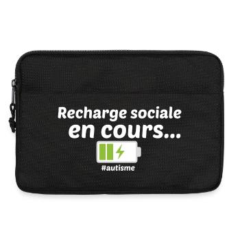 Recherche sociale en cours...autisme - Sacoche pour ordinateur portable 13 pouces - noir - Devant
