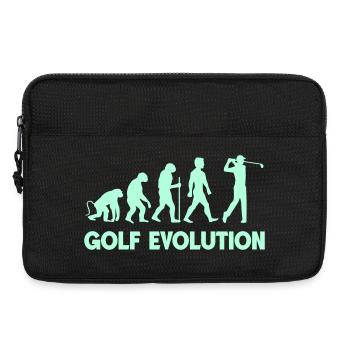 Golf Evolution Silhouettes - Laptop bag 13" - black - Front