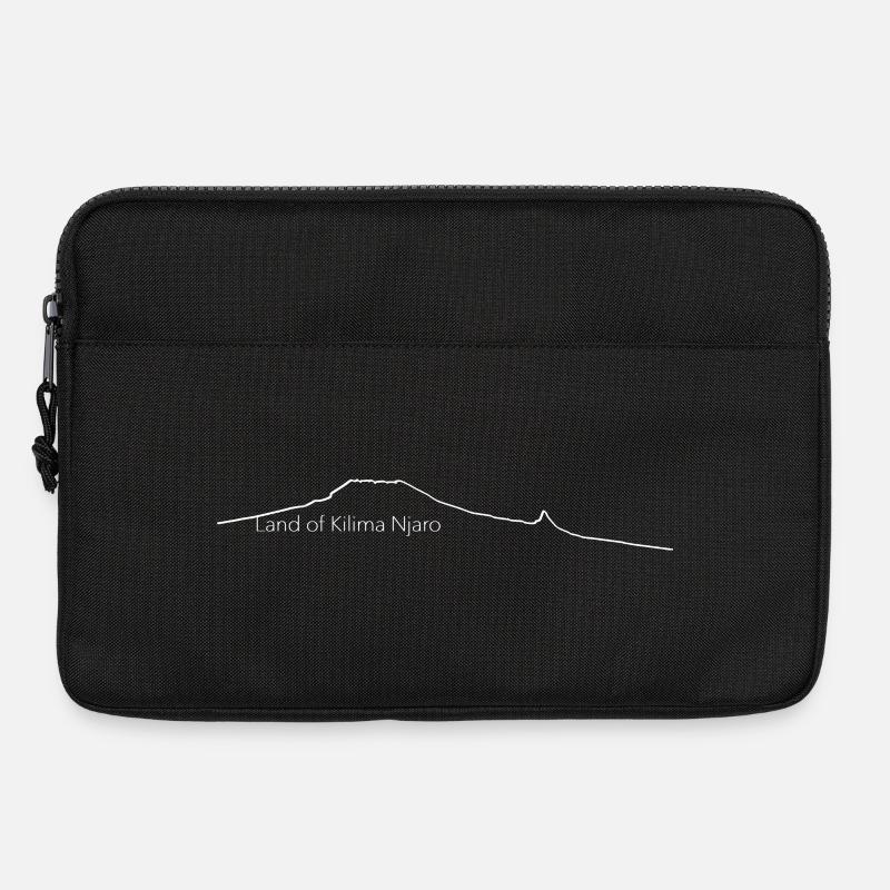 Kili tattoo outline - Laptoptasche 13" - Schwarz