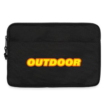 OUTDOOR - Laptop bag 13" - black - Front