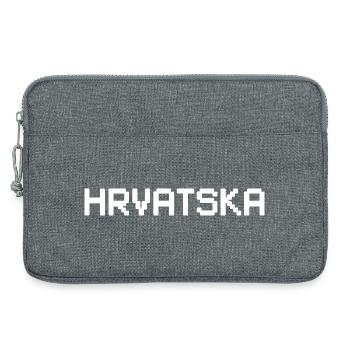 HRVATSKA Croatia Kroatien - Laptop bag 13" - heather grey - Front