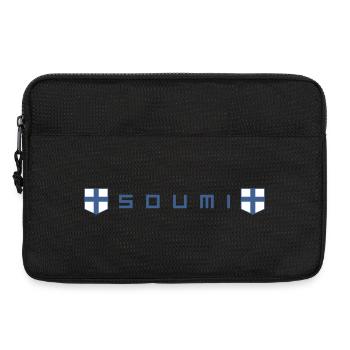 Soumi, Finlande - Sacoche pour ordinateur portable 13 pouces - noir - Devant