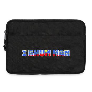 I Rhum Man Réunion -Humour - Sacoche pour ordinateur portable 13 pouces - noir - Devant