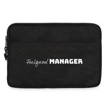 Design Feelgood Manager weiss - Laptoptasche 13" - Schwarz - Vorne