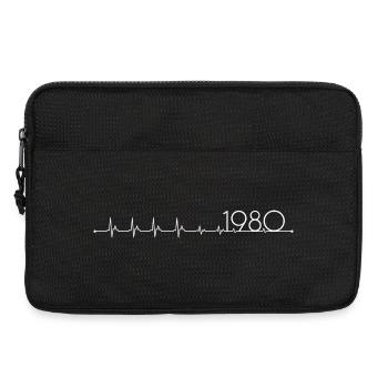 1980 Pulse Neon Retro - Laptop bag 13" - black - Front