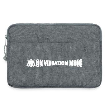 On Vibration Mode - Laptop bag 13" - heather grey - Front