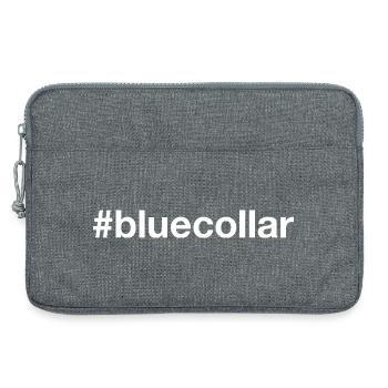 COL BLEU Hashtag - Sacoche pour ordinateur portable 13 pouces - gris chiné - Devant