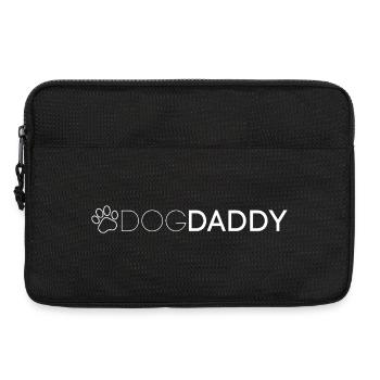 DogDaddy funny gift idea for dog lover - Laptop bag 13" - black - Front