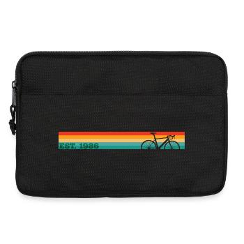 Vintage 1986 - Laptoptasche 13" - Schwarz - Vorne