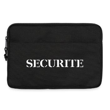 security - Laptop bag 13" - black - Front