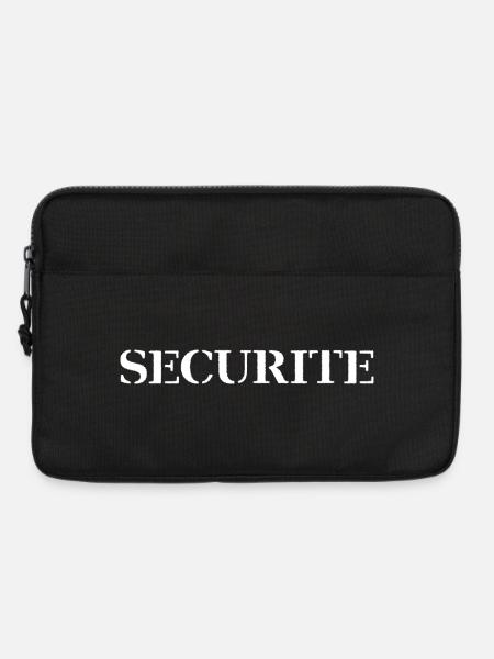 Sicherheit - Laptoptasche 13" - Schwarz