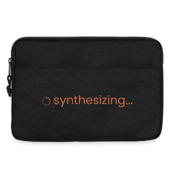 synthesizing… Loading Spinner für Ideenmenschen - Laptoptasche 13" - Schwarz - Vorne