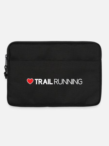 Ich liebe Trailrunning - Laptoptasche 13" - Schwarz
