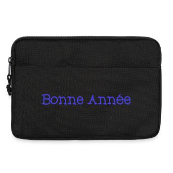 BONNE ANNEE. SAINT SYLVESTRE. NOUVELLE ANNÉE - Sacoche pour ordinateur portable 13 pouces - noir - Devant