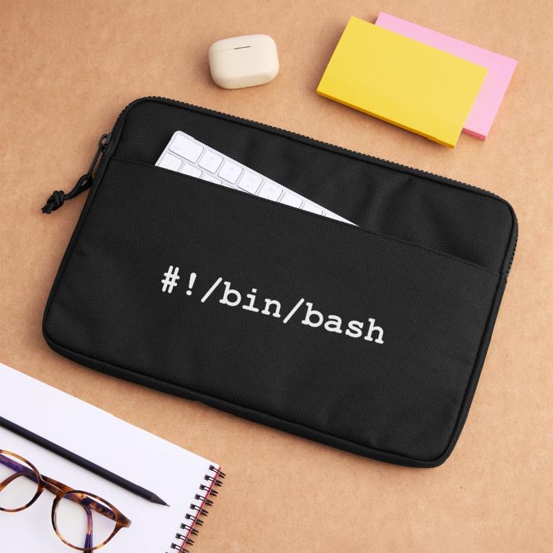 Bash / Bourne-Again Shell in Linux and Unix Laptop bag 13"