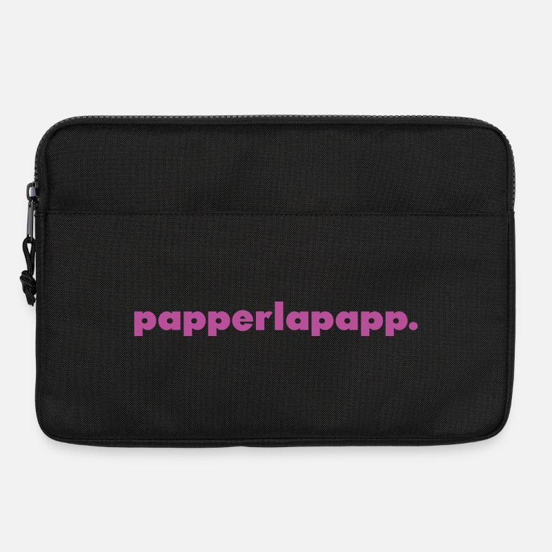 papperlapapp. - Laptoptasche 13" - Schwarz