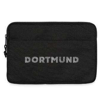 Dortmund Deutsche Stadt NRW schraffur Schriftzug - Laptoptasche 13" - Schwarz - Vorne