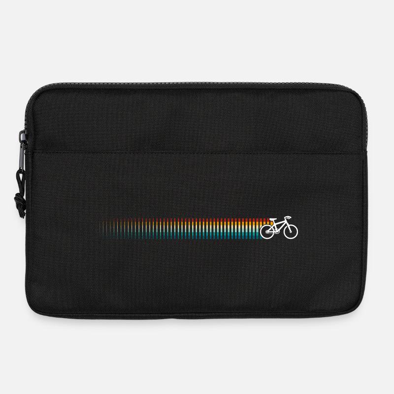 Retro Bicycle - Laptop bag 13" - black