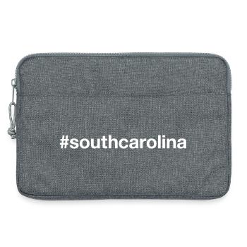 South Carolina Hashtag - Laptoptasche 13" - Grau meliert - Vorne