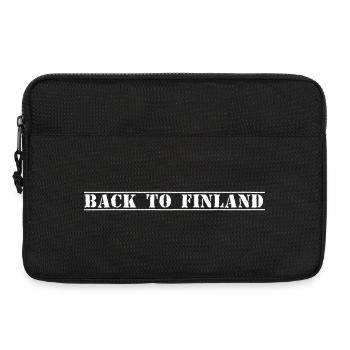 Finlande Finlande - Sacoche pour ordinateur portable 13 pouces - noir - Devant