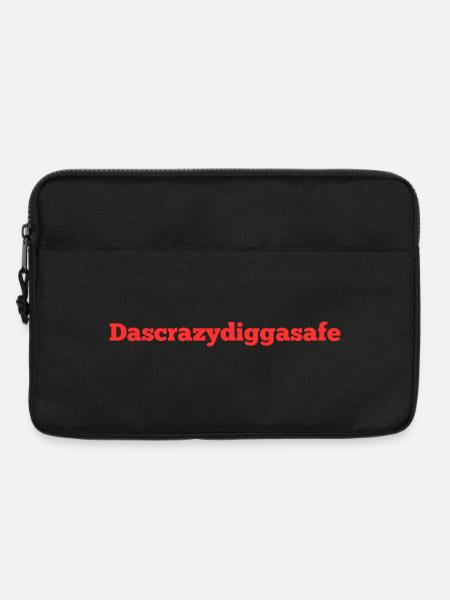 Das crazy - Laptoptasche 13" - Schwarz