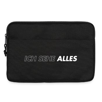 Ich Sehe Alles - Laptoptasche 13" - Schwarz - Vorne