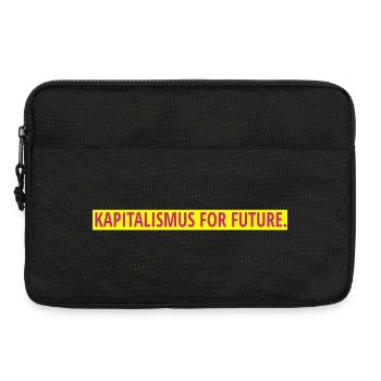 Kapitalismus for future. - Laptoptasche 13" - Schwarz - Vorne