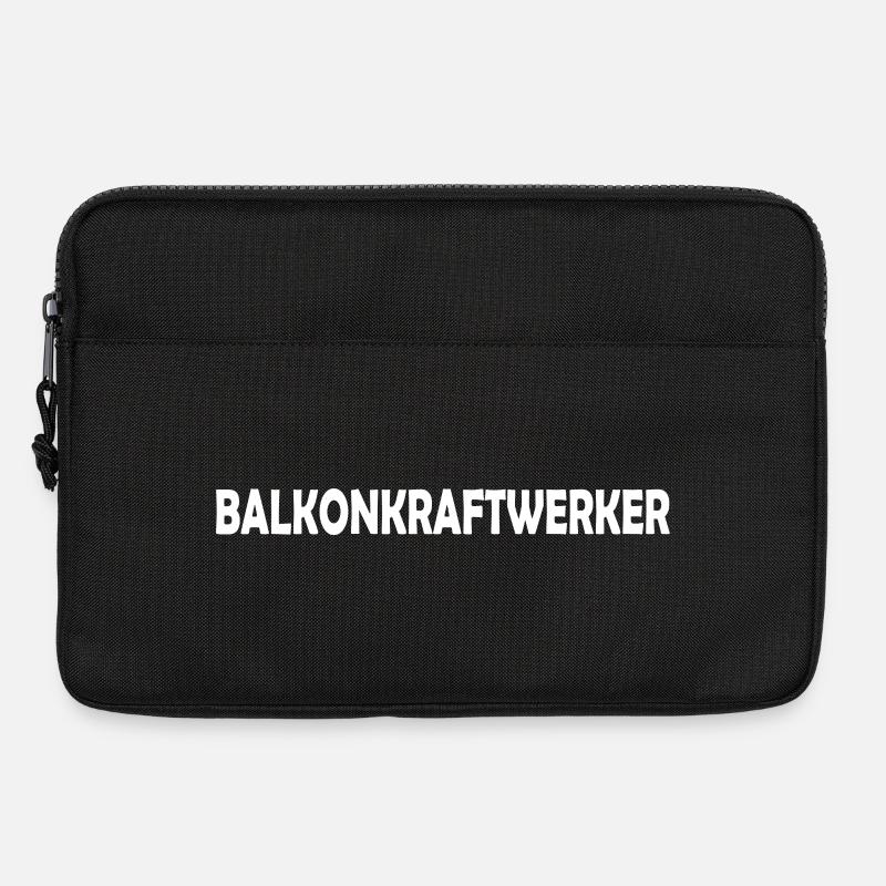 Balkonkraftwerker Solar Power ist die Zukunft - Laptoptasche 13" - Schwarz