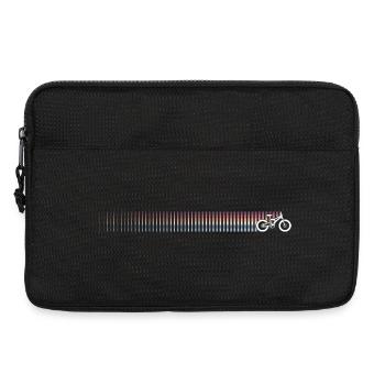 Mountain bike Retro - Laptop bag 13" - black - Front