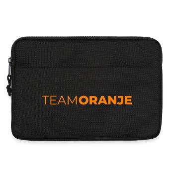 Team Oranje - Nederland - Netherlands Niederlande - Laptoptasche 13" - Schwarz - Vorne