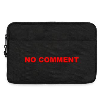 No_Comment - Sacoche pour ordinateur portable 13 pouces - noir - Devant