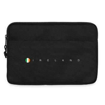 Flagge Irlands - Laptoptasche 13" - Schwarz - Vorne