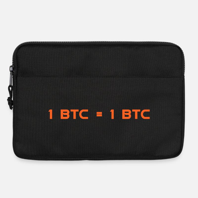1 BTC = 1 BTC - Laptop bag 13" - black