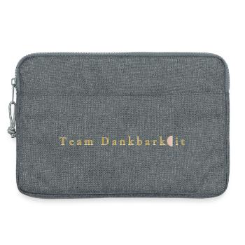 Botschaft - Team Dankbarkeit - Laptoptasche 13" - Grau meliert - Vorne