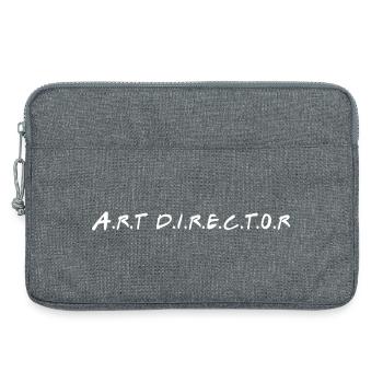 Künstlerischer Leiter - Laptoptasche 13" - Grau meliert - Vorne