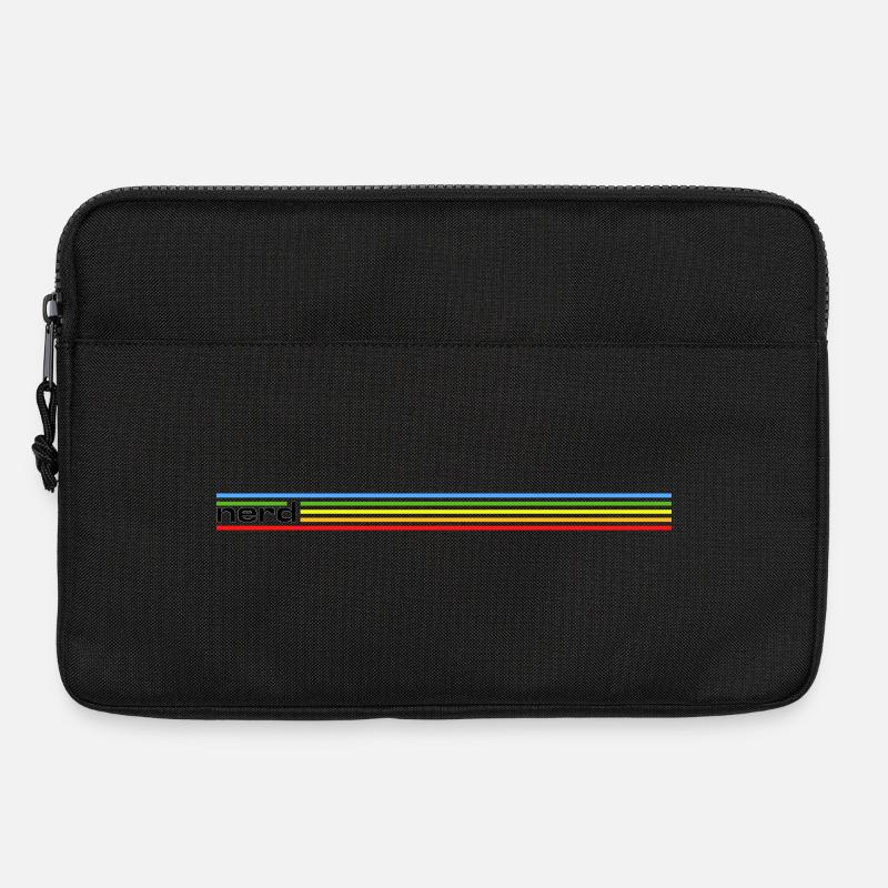 NERDY forever - nerd Rainbow - Laptoptasche 13" - Schwarz