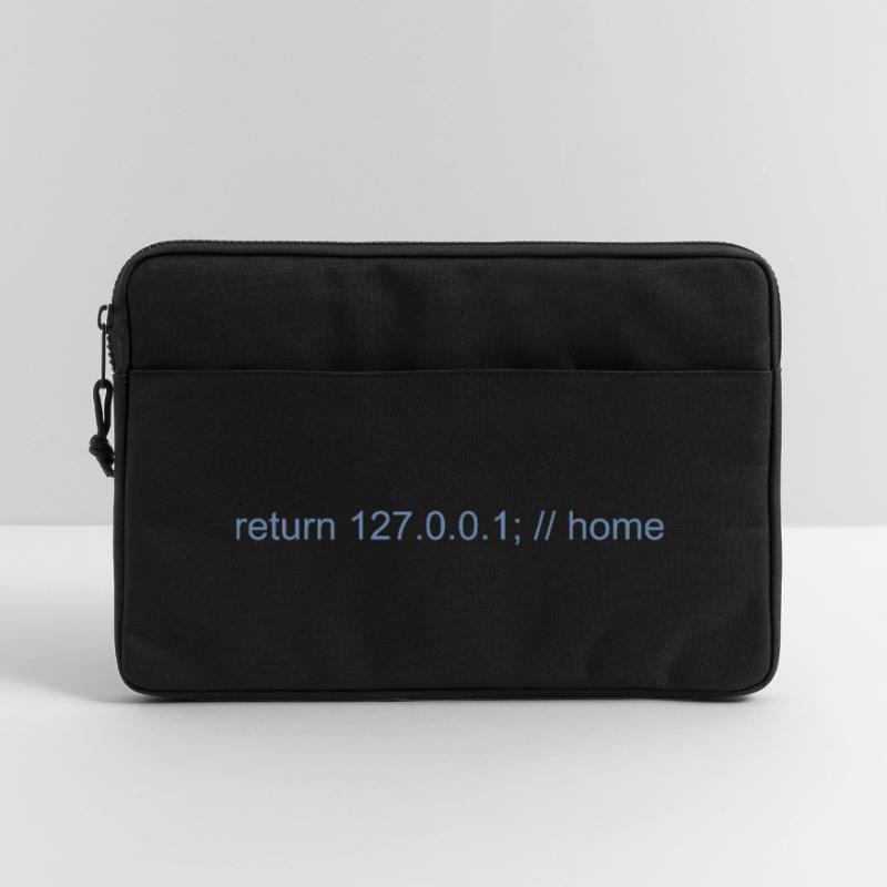 Programmierer Nerd IT Witz Developer Zuhause Laptoptasche 13"