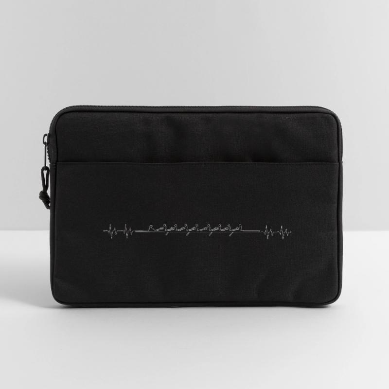 Heartbeat rowing Laptop bag 13"