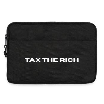 TAX_THE_RICH  - Laptoptasche 13" - Schwarz - Vorne