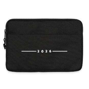 2026 stroke - Laptop bag 13" - black - Front